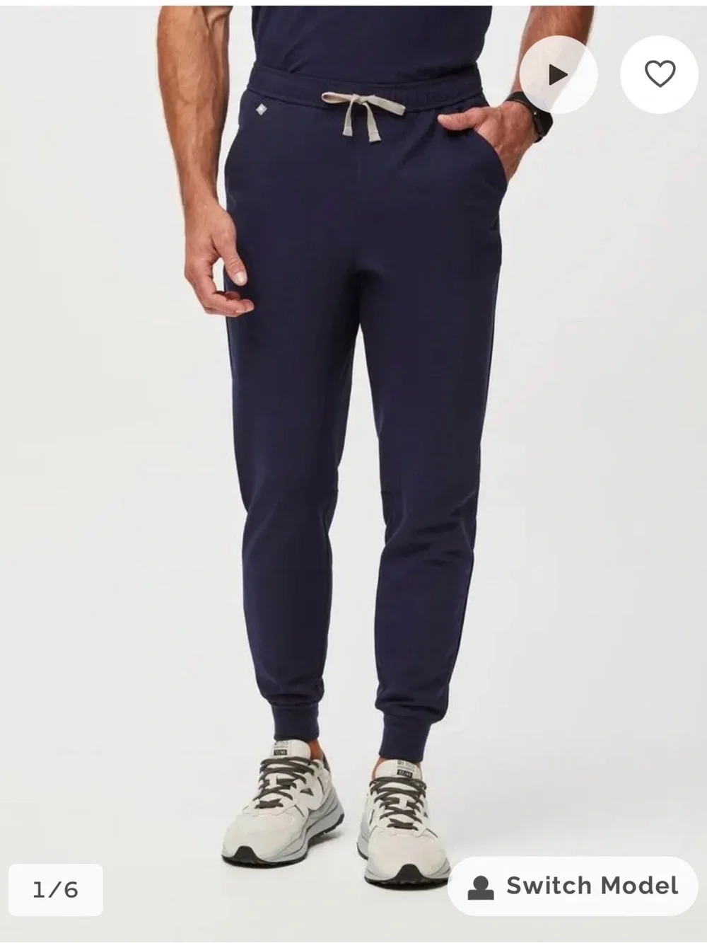 Figs Scrubs Tansen Jogger Pants Drawstring 5 pocket